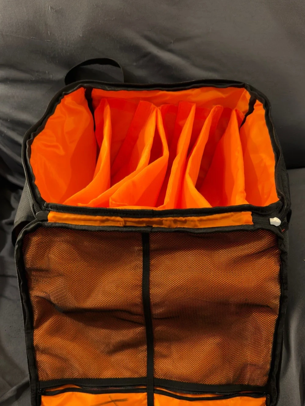 Brand New Gator Cases for cables Black Bag with dividers components